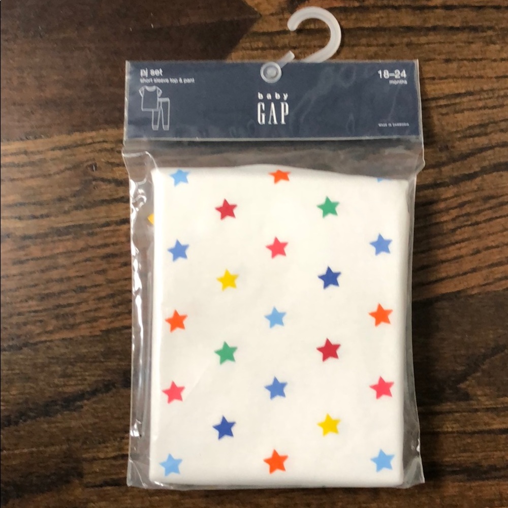 BabyGap Star PJ set 18-24 - NWT - Picture 2 of 2